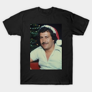 Merry Xmas Pablo Escobar Columbian Style T-Shirt